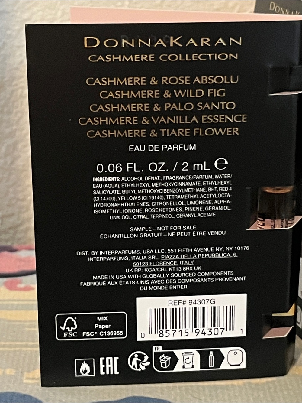 Cashmere & Rose Absolu 4mL Total Luxury Sample Bundle - Picture 4 of 5